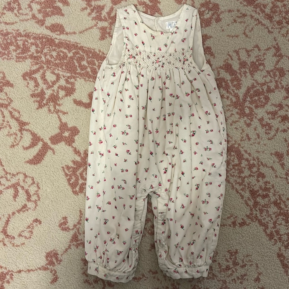 GUC 12m girls corduroy romper from Children’s Place